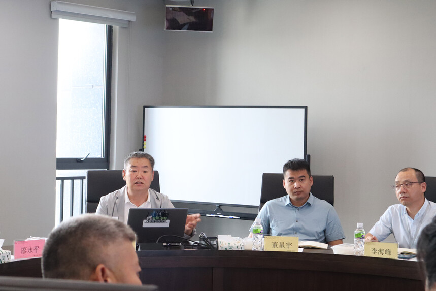  【考察交流】 贛縣區委書記、贛州高新區黨工委書記廖永平一行到訪廣東中匯寶能源科技有限公司