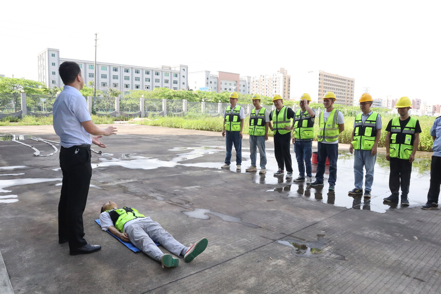  【六月安全生產月】恩平工廠組織消防演練及心肺復蘇救治演練