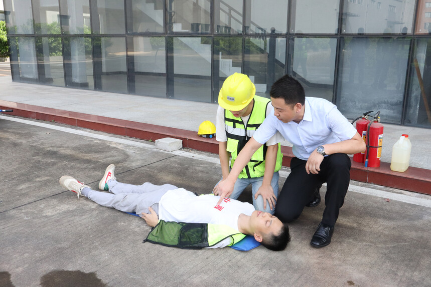  【六月安全生產月】恩平工廠組織消防演練及心肺復蘇救治演練