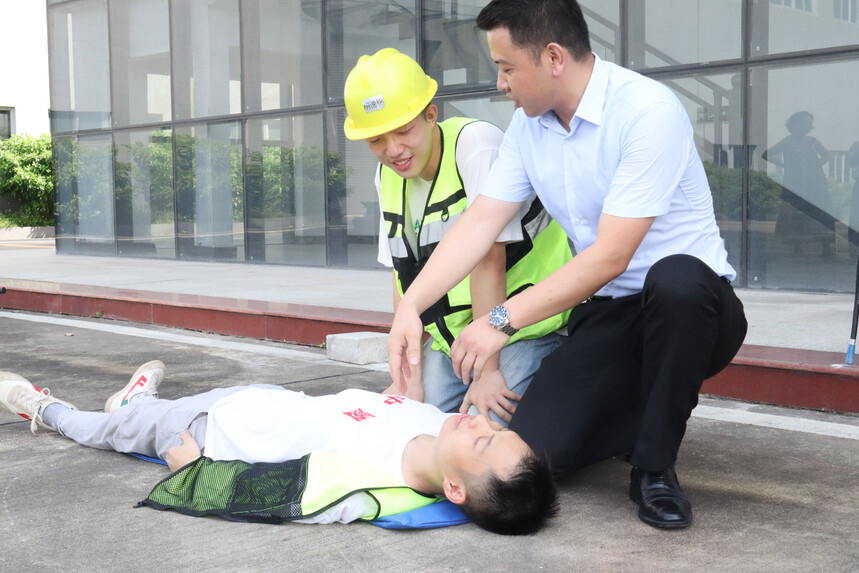  【六月安全生產月】恩平工廠組織消防演練及心肺復蘇救治演練